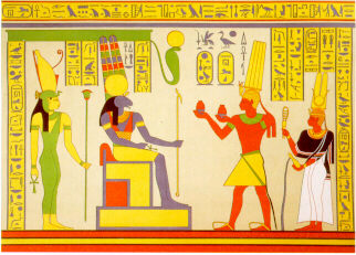 Рисунок из папируса